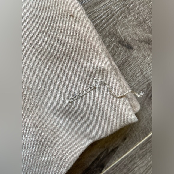 H&M beige neutral button blazer jacket - Picture 4 of 10